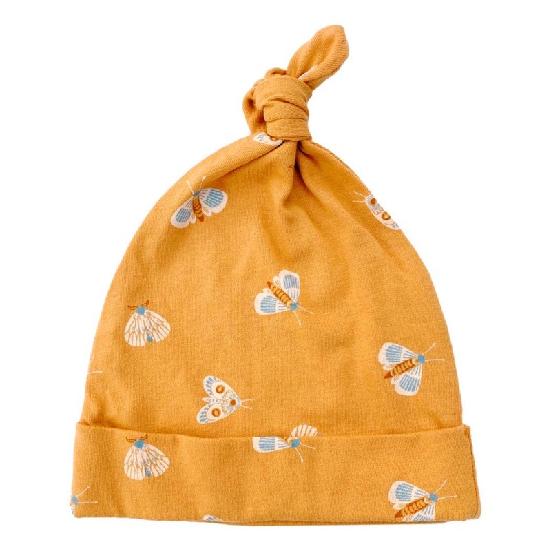 Organic Cotton Hat – Magical Moth 0-3