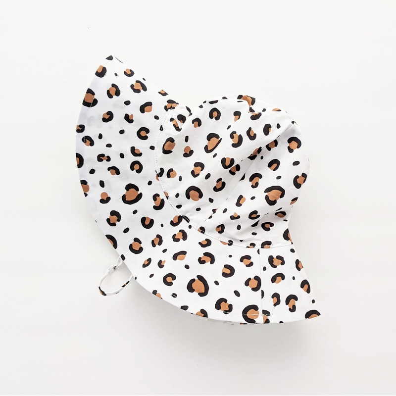 Cheetah Sunhat UPF 50+  Baby & Toddler SALE 0-6 months