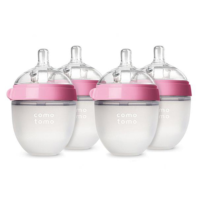 Natural Feel Baby Bottle Bundles Pink