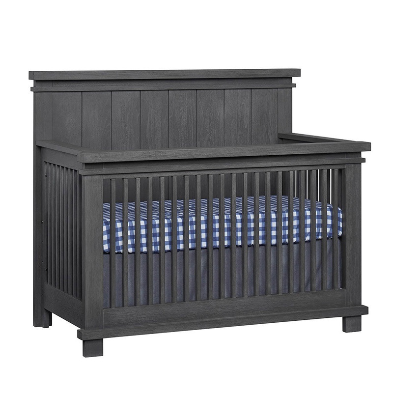 Soho Baby Hampton 4 in 1 Convertible Crib Canyon Gray