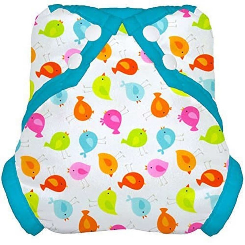Tidy Tots One Size Diaper Cover White