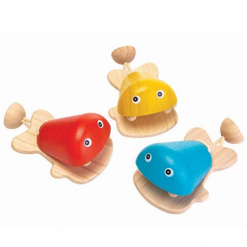 Wooden Fish Castanet