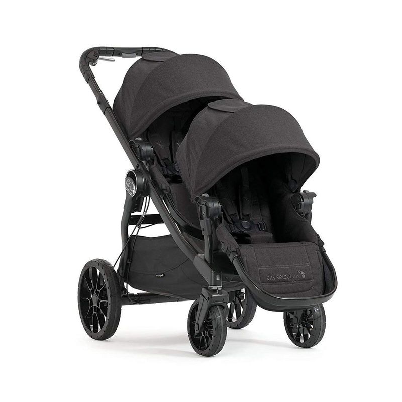 BABY JOGGER City Select LUX Double Stroller Granite