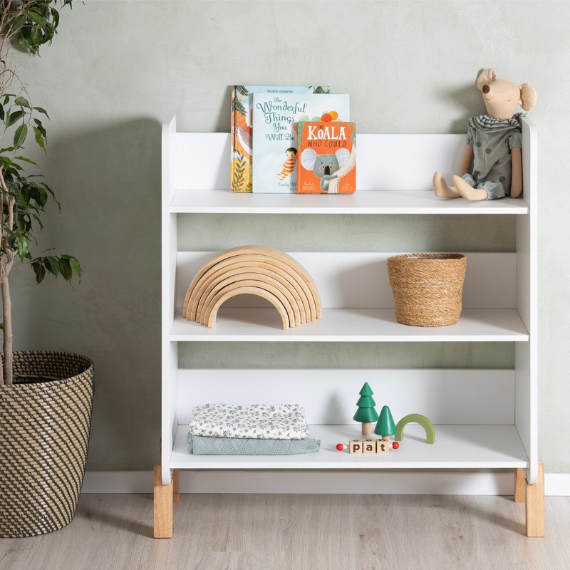dadada Baby Muse Bookshelf white + natural