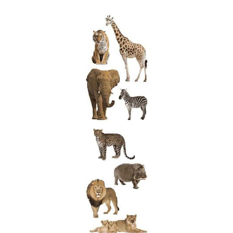 Mrs Grossman’s Strip of Photoessence of Wild Animals Stickers