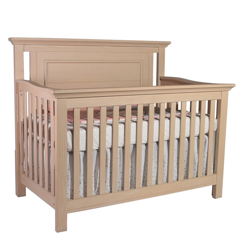 Pali Como Flat Top Convertible Crib – Sandstone