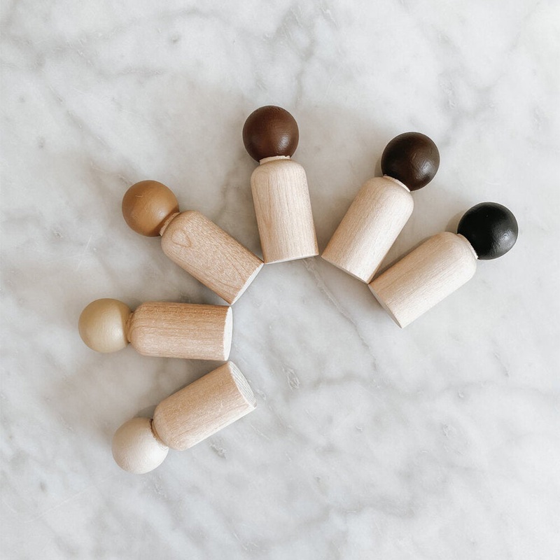 Peg Dolls | Multicultural