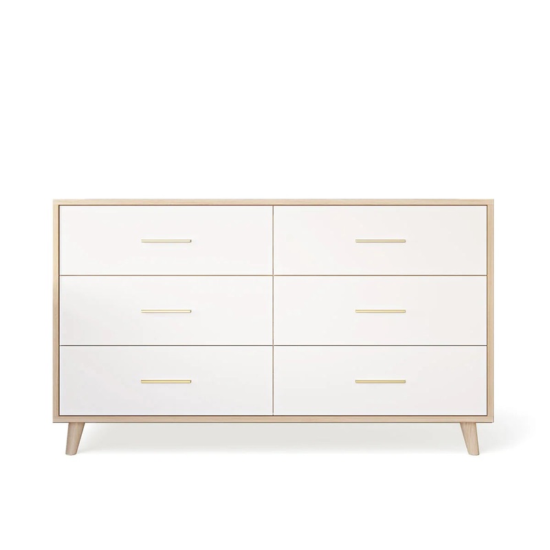 Romina New York Double Dresser Solid White Solid White