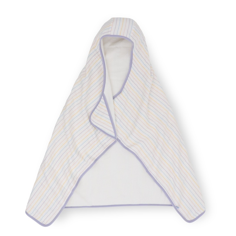 Toddler Hooded Towel – Unicorn Stripe Unicorn Stripe