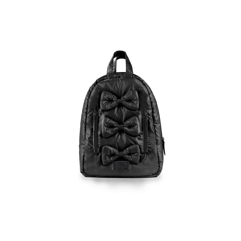 7 AM Voyage Mini Bows Backpack Black