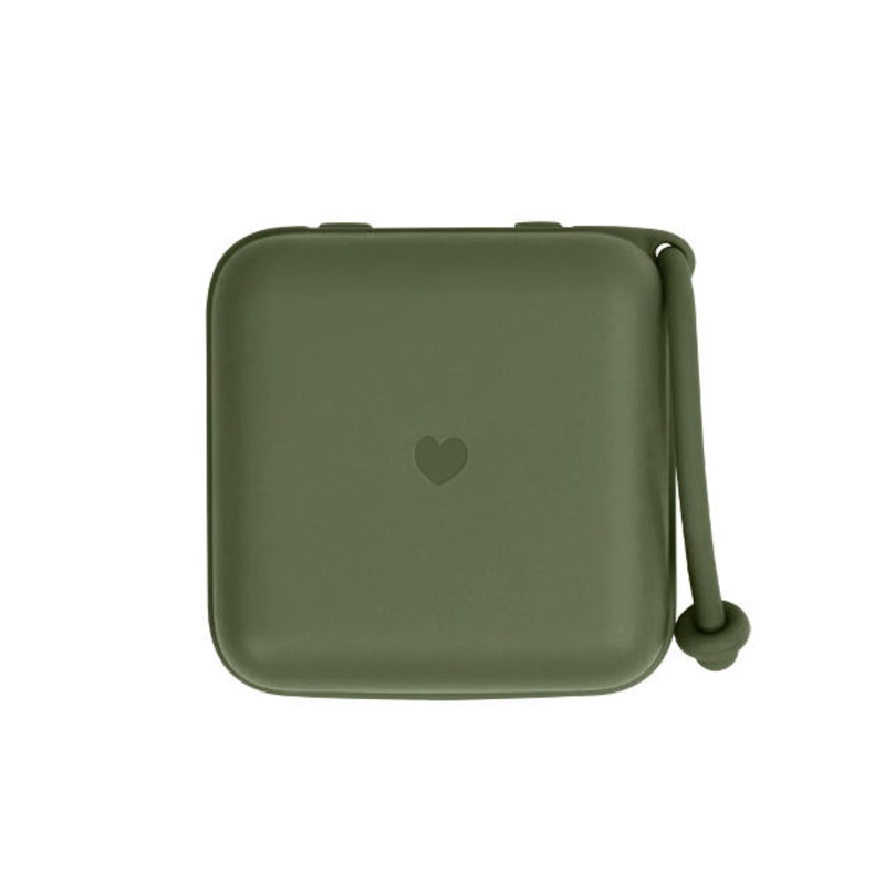 Bibs Pacifier Box Hunter Green