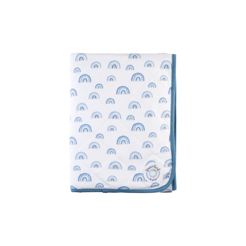 Dream Baby Blanket – Blue Rainbow Blue Rainbow