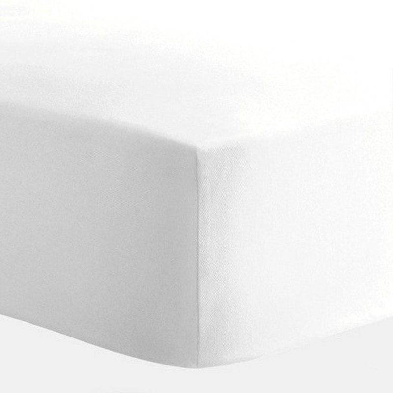 Liz and Roo White Egyptian Cotton Crib Sheet
