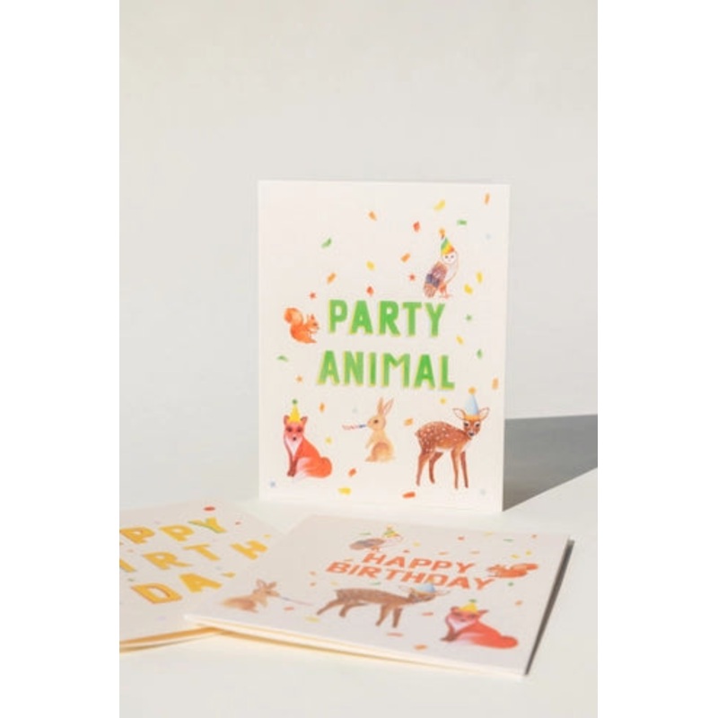 Party Animal Birthday Card