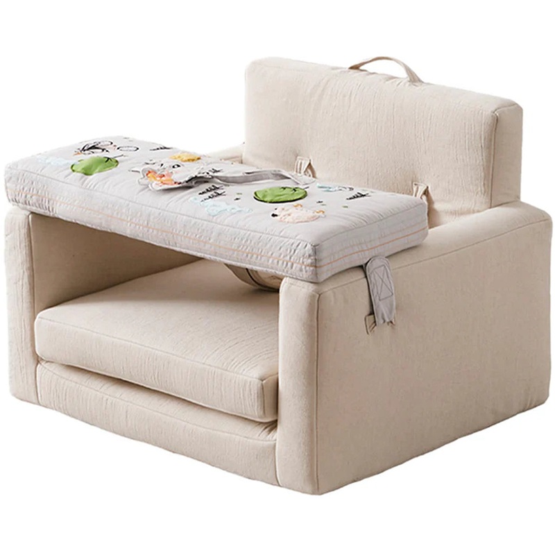 Square Activity Chair Rolling Along (Nuetral)