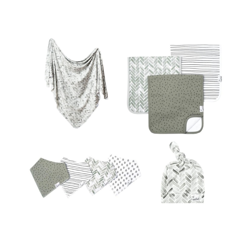 Copper Pearl – Alta Collection Baby Bandana Bibs