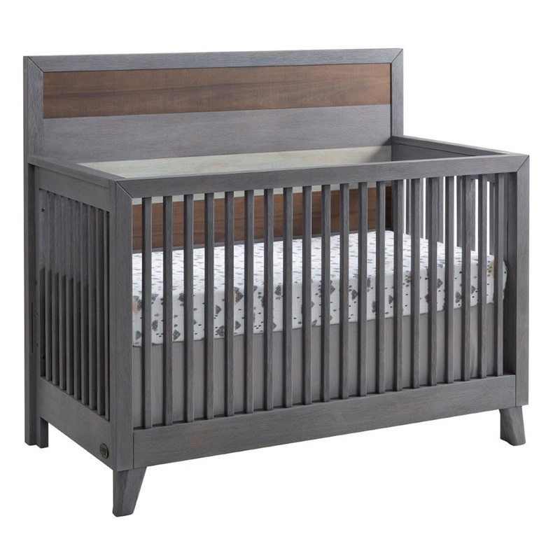 Soho Baby Cascade 4 in 1 Crib Multi tone Gray