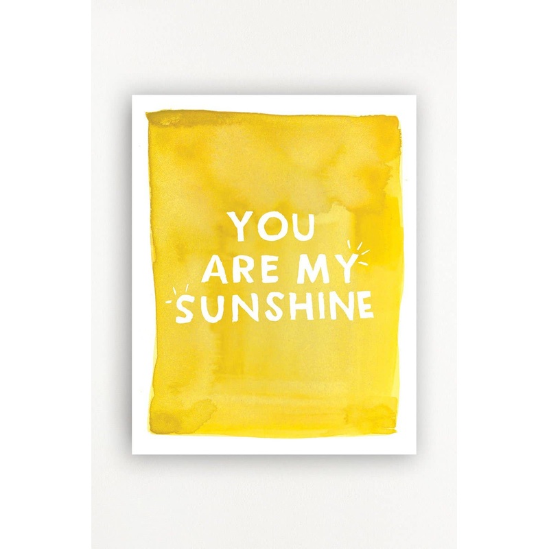 You are my Sunshine Art Print 11×14