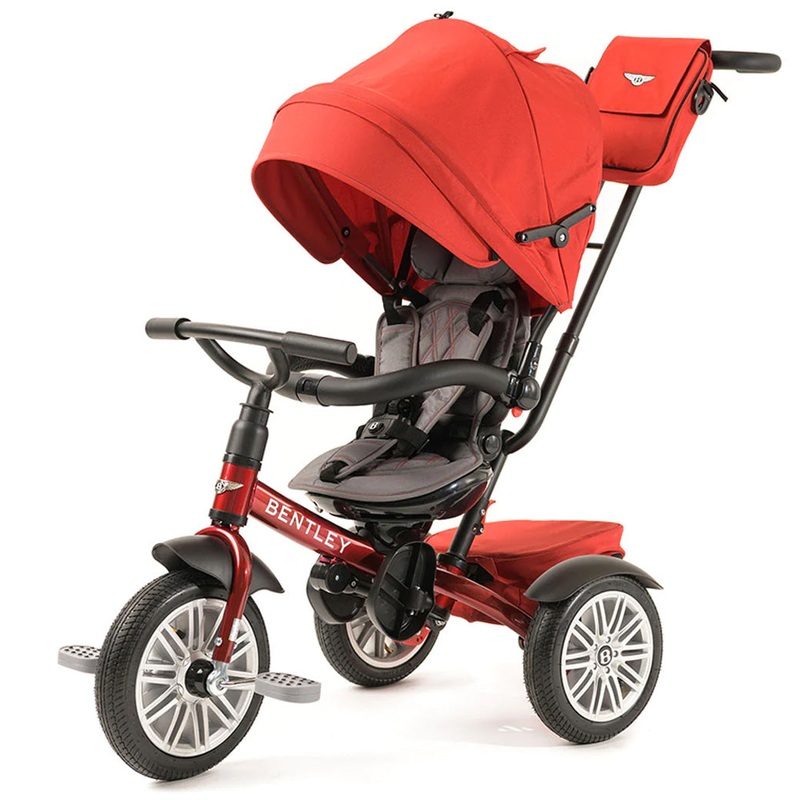 6-in-1 Stroller Trike Dragon Red