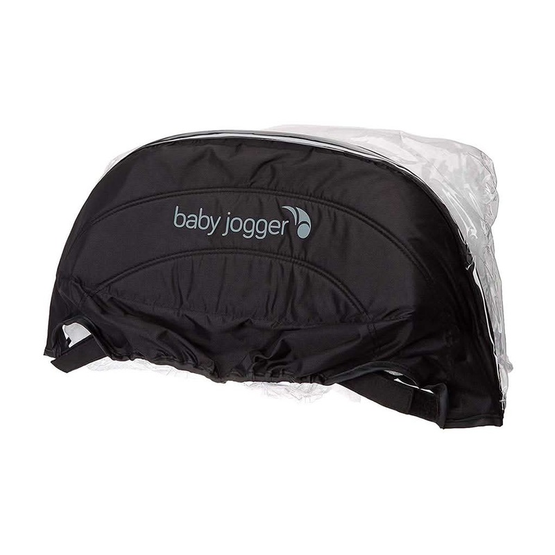BABY JOGGER City Mini 2 Weather Shield Double Black/Clear