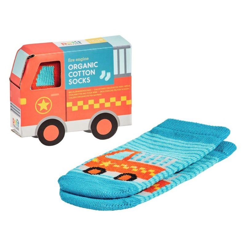 Little Movers Organic Toddler Socks Ice Cream Truck