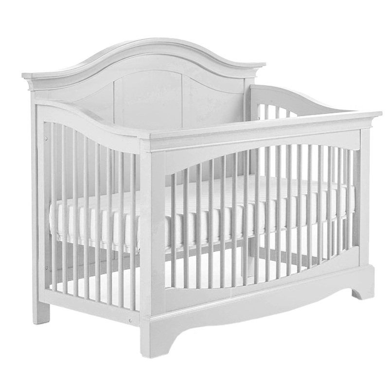 Pali Enna Forever Convertible Crib Distressed Granite