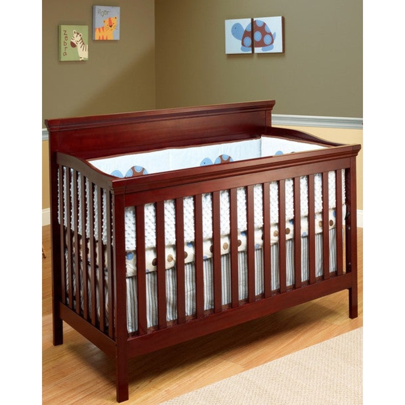 Sorelle Katherine Crib in Merlot