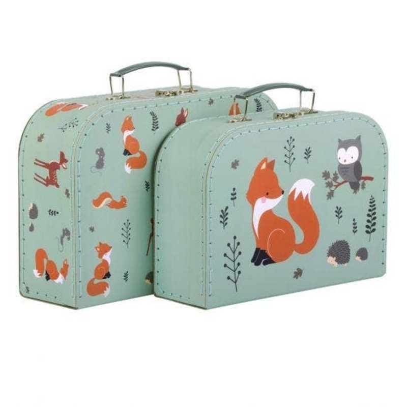 Suitcase set of 2: Forest friends