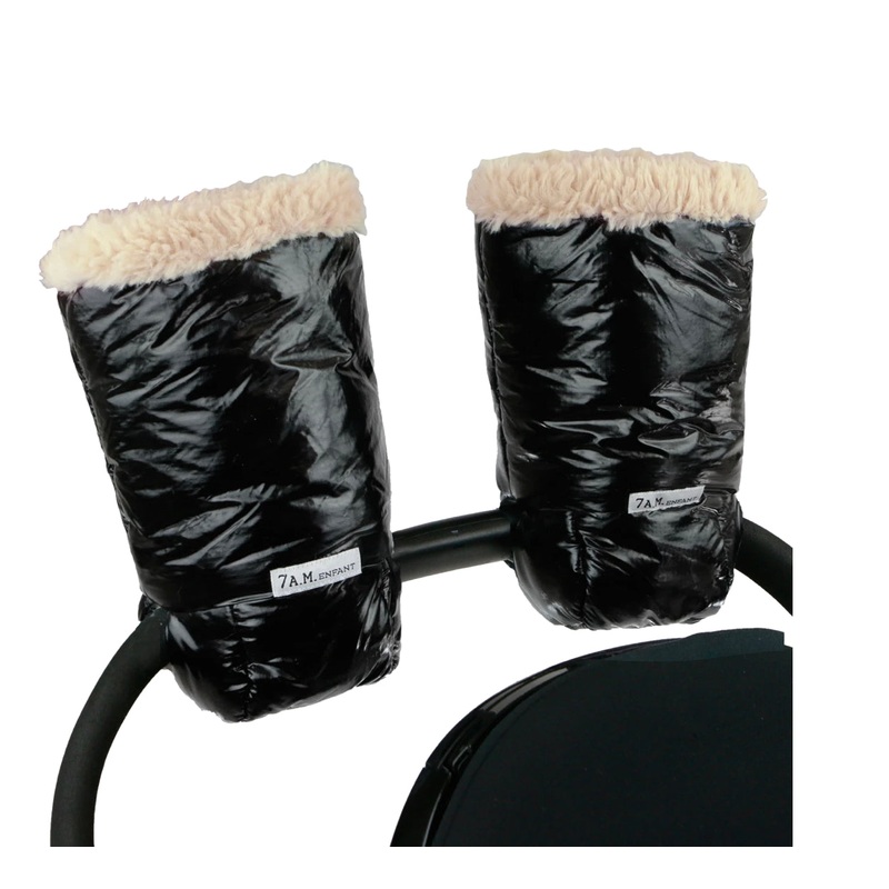 7AM Enfant Warmmuffs – Polar Black Polar