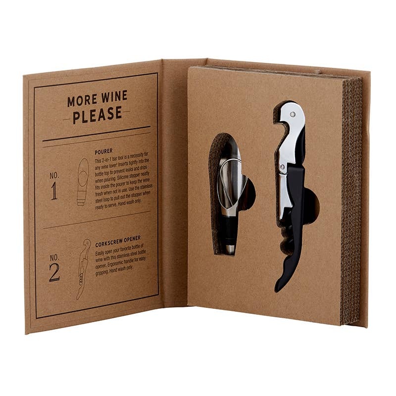 Cardboard Book Set – Wine