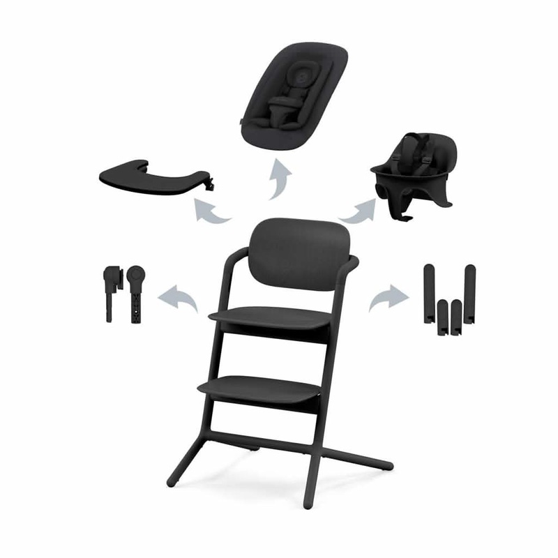 Cybex Lemo 2 High Chair 4-in-1 Sand White