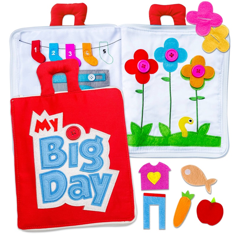 Fabric Activity Book – My Big Day