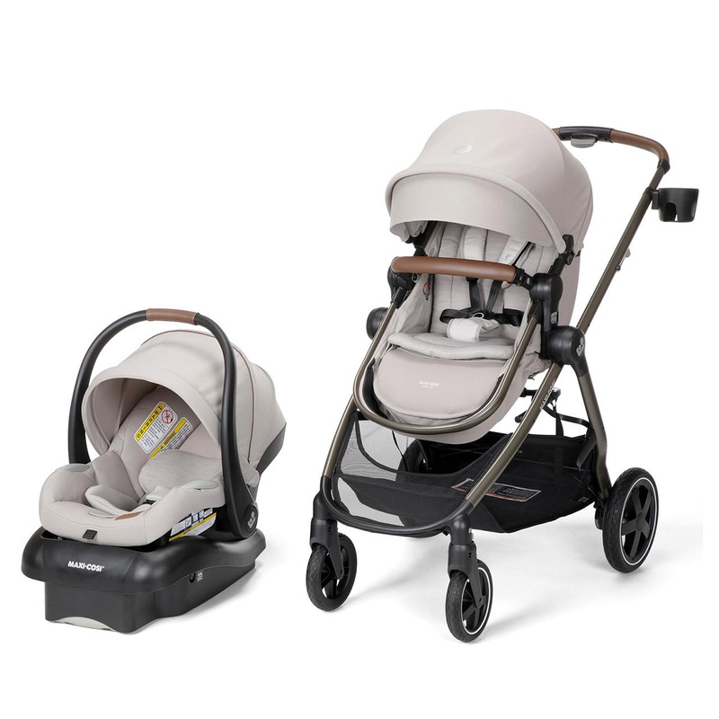 Maxi Cosi Zelia2 Luxe Travel System New Hope Tan