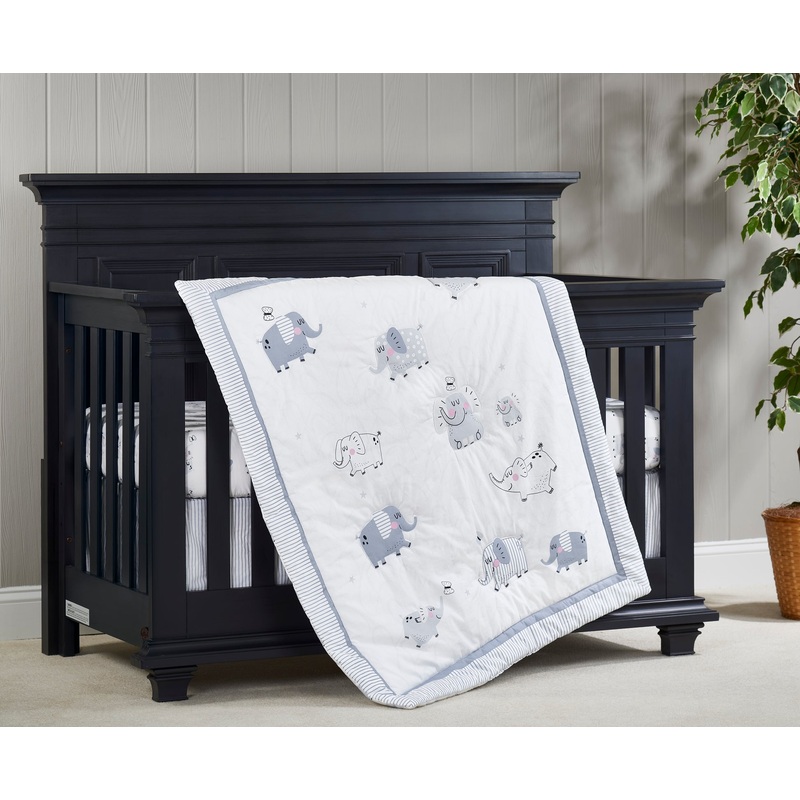 Oxford Baby 3pc Crib Bedding Set Cloud Nine