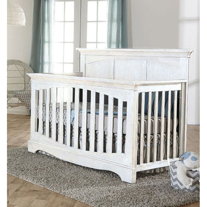 Pali Ragusa Convertible Crib Vintage White