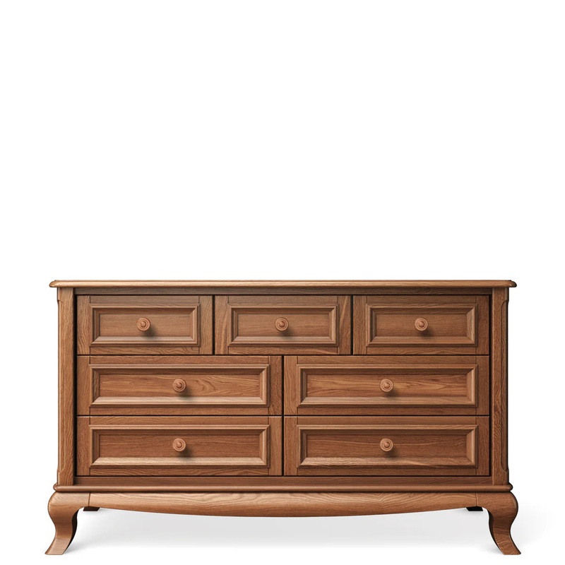 Romina Antonio Double Dresser Solid White