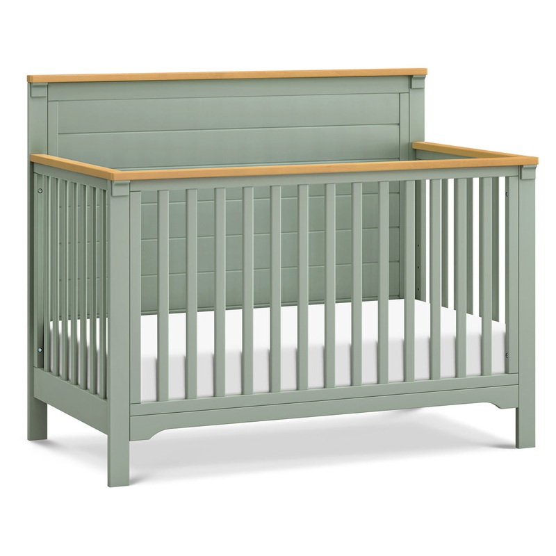 Shea 4-in-1 Convertible Crib Light Sage/Honey