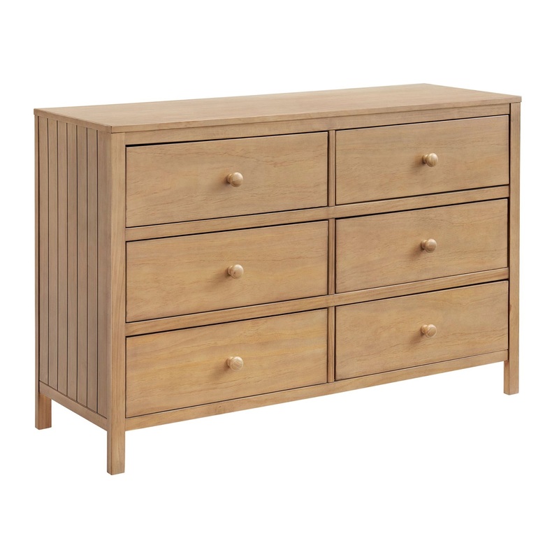 Soho Baby Everlee 6 Drawer Dresser – Honey Wood