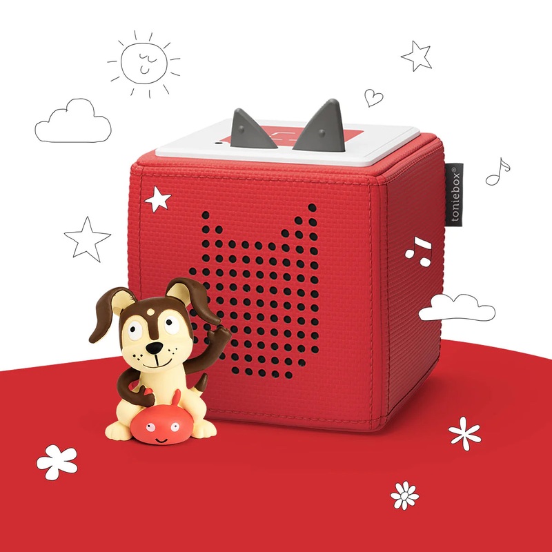 Toniebox Playtime Puppy Starter Set Red