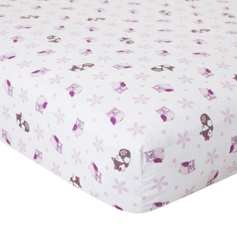 Bedtime Originals Lavender Woods Crib Sheet