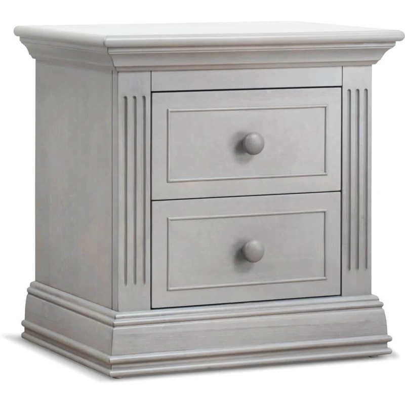 Sorelle Providence Night Stand – Stone Grey