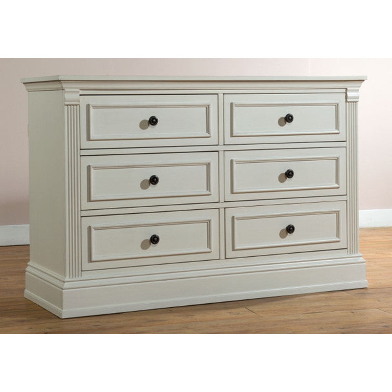 Stella Baby and Child Trinity Collection 6 Drawer Dresser in Belgium Cream