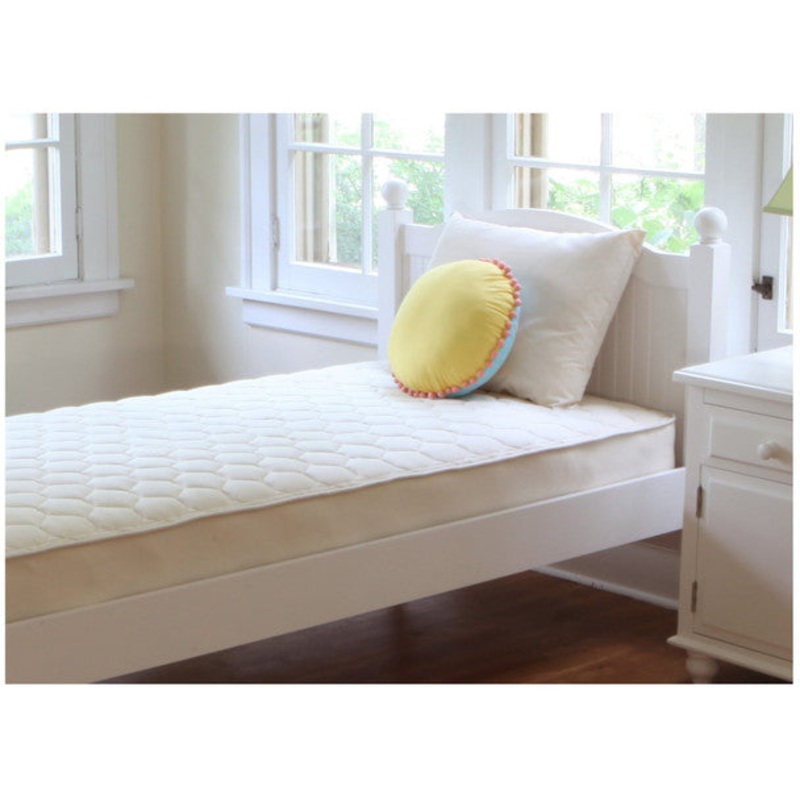 Naturepedic Twin Organic Cotton Quilted Deluxe – 2 Sided