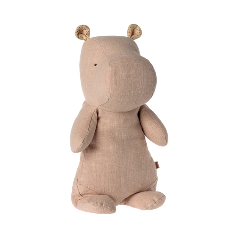 Safari Friends Medium Hippo | Light Rose