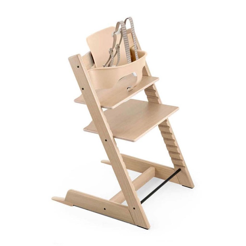 STOKKE Tripp Trapp Oak High Chair Oak Black