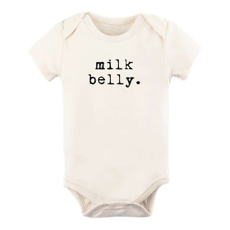 Tenth & Pine Milk Belly Organic Cotton Onesie 3-6 Months
