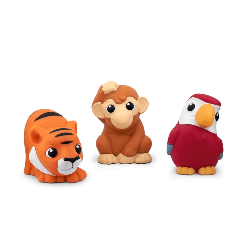 Tonies My First Tonies Soft Audio Toy, Jungle Set: Monkey, Parrot & Tiger Jungle Set