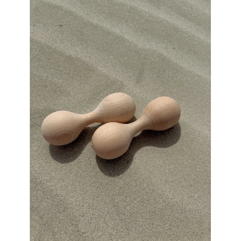Wooden Double Maracas