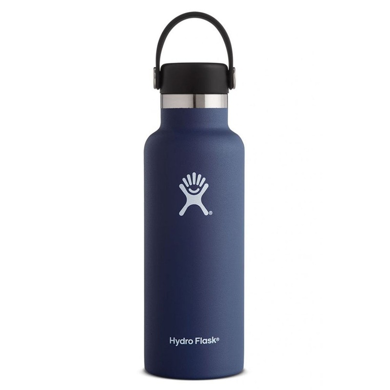 18oz Standard Mouth Water Bottle with Flex Cap Lid | Colbalt