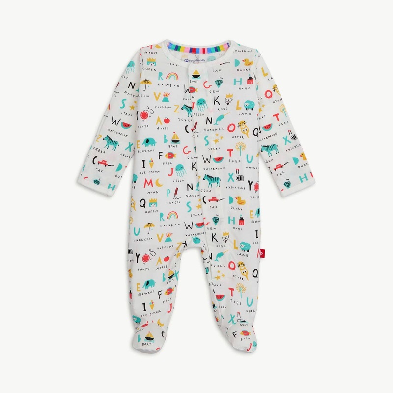 ABC LOVE MODAL MAGNETIC FOOTIE 100 0-3M
